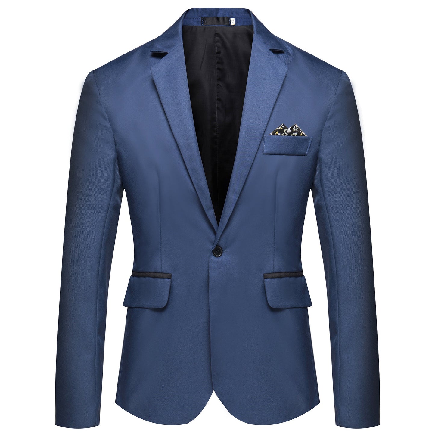 James - Elegant, tailored men's blazer with single-breasted design