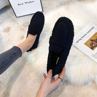Mara - Warm winter moccasins for women
