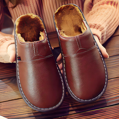 Xavier - Warme Baumwoll-Sandalen für Herren