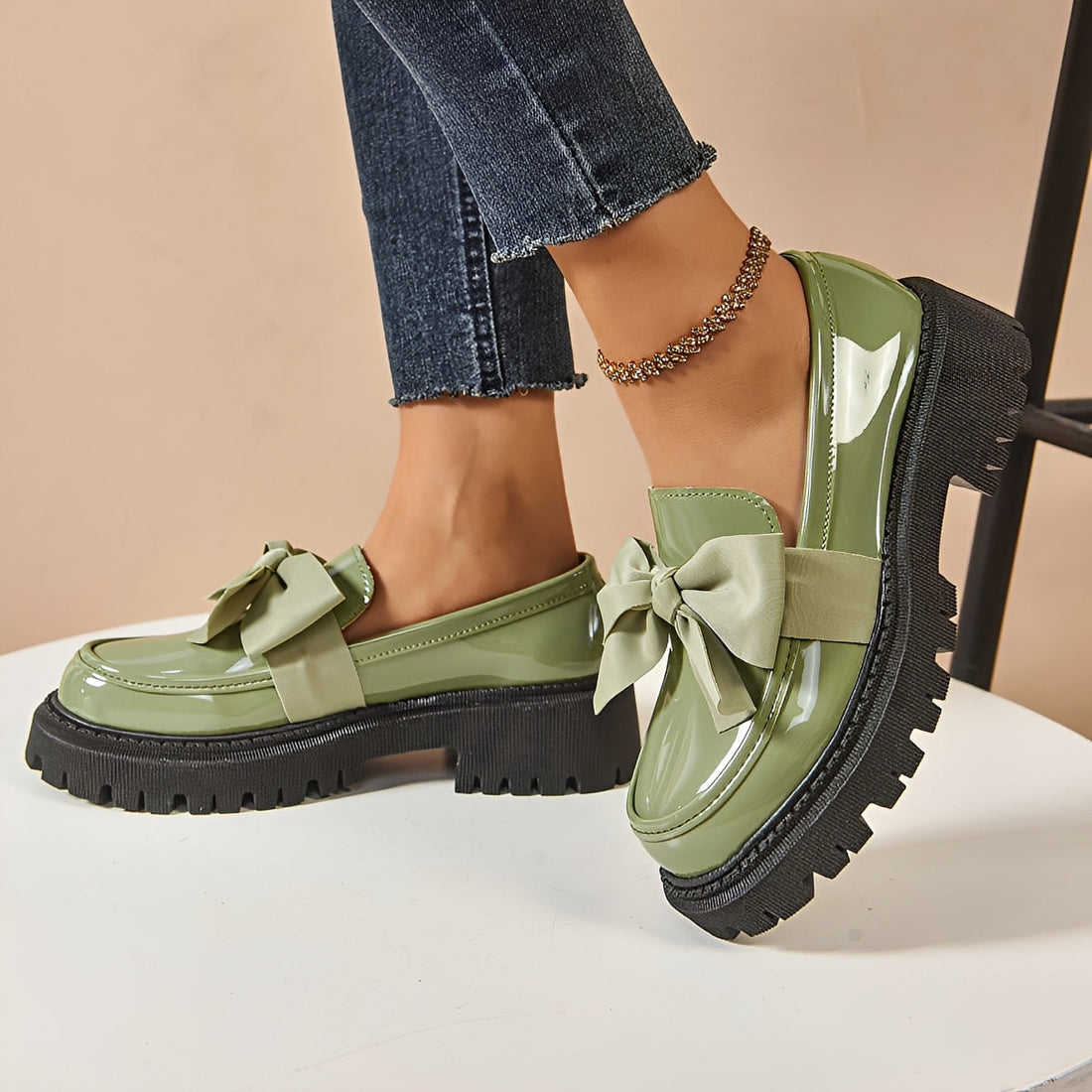 Yasir - Elegante Loafer mit Schleife