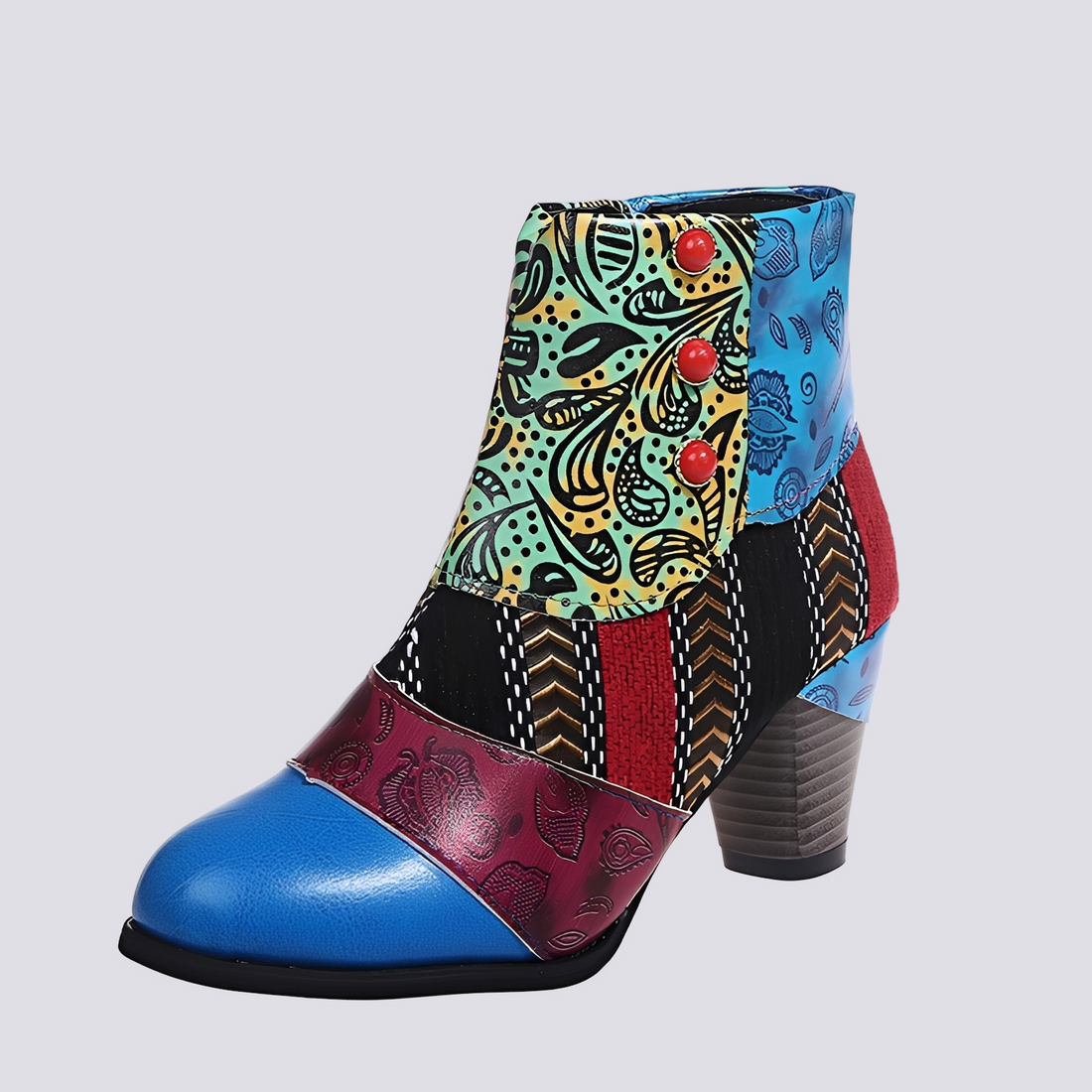 Emma - Farbige Bohemian-Stiefel