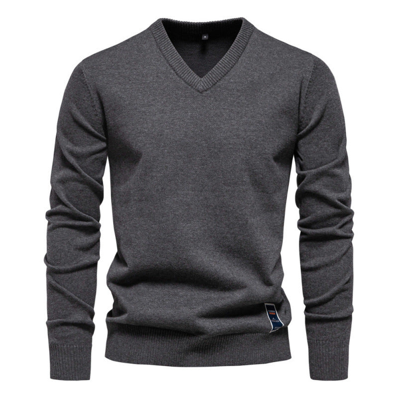 Josh - Modern V-neck Sweater for Men