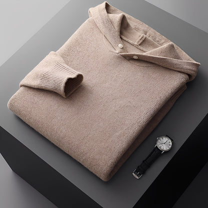 Darius - Stilvoller, warmer Herren-Strickhoodie