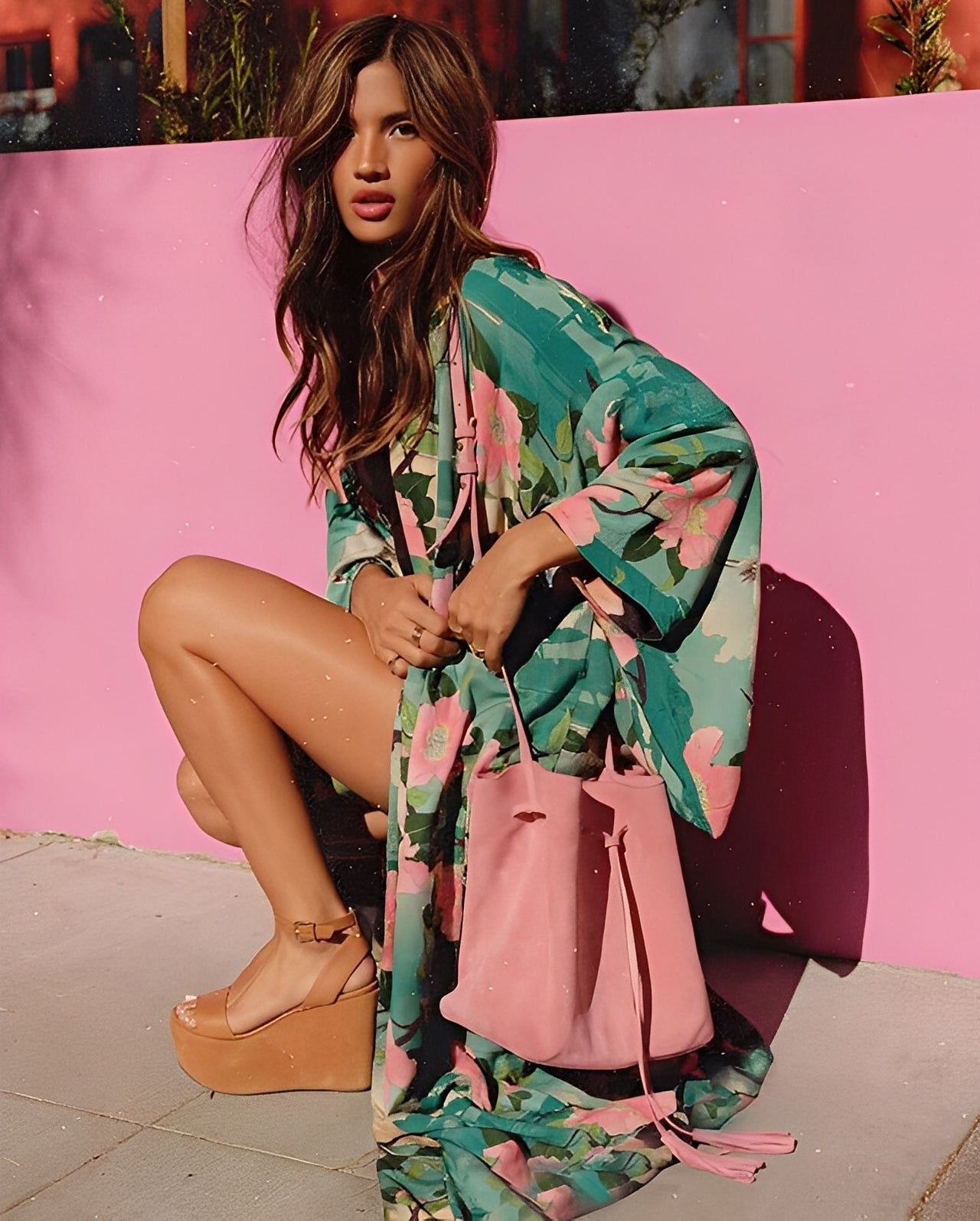 Chantal - Leichtes Damen-Kimono-Kleid