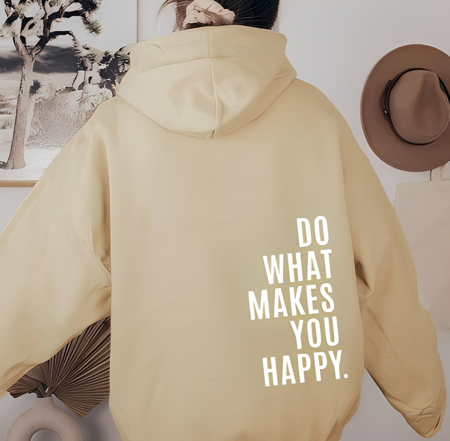 Adrienne - Elegant women's hoodie with design