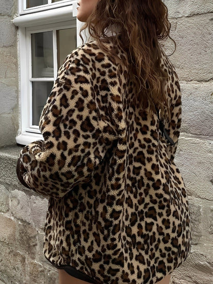 Emelia - Stylish, large, warm women's jacket