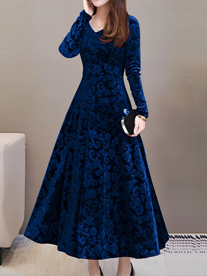 Arianna - Stylish women's evening dress with long sleeves