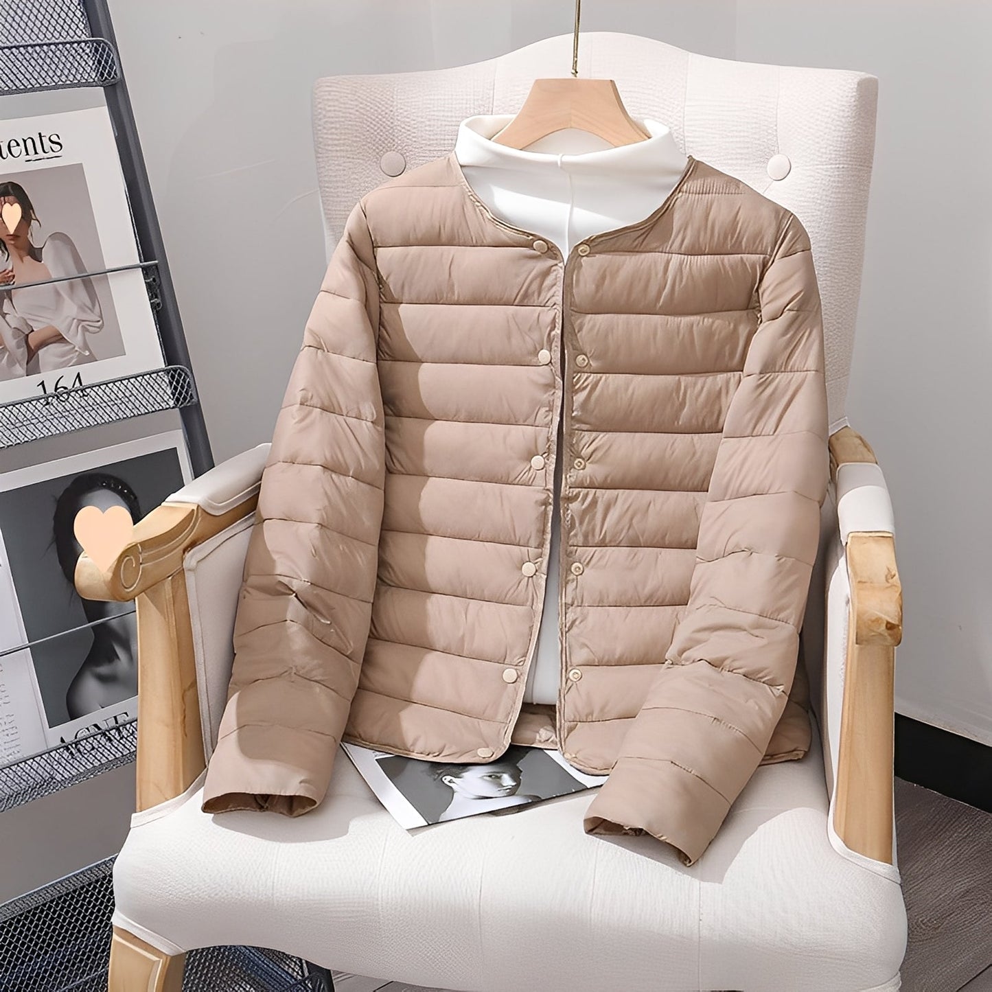 Ramona - Comfortable and lightweight women's down jacket