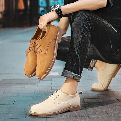 Austin - Lässige formelle Wildlederschuhe für Herren