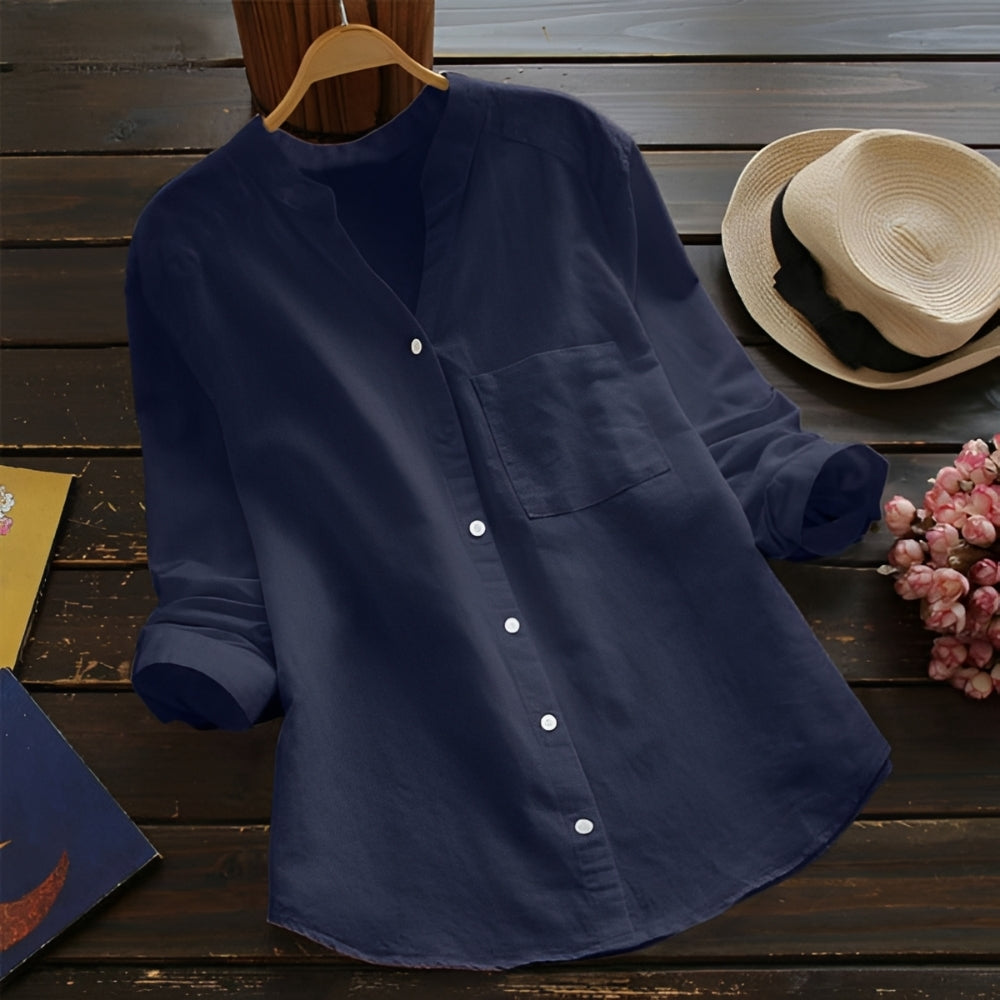 Venetia - Entspannte Bluse aus Komfortmaterial