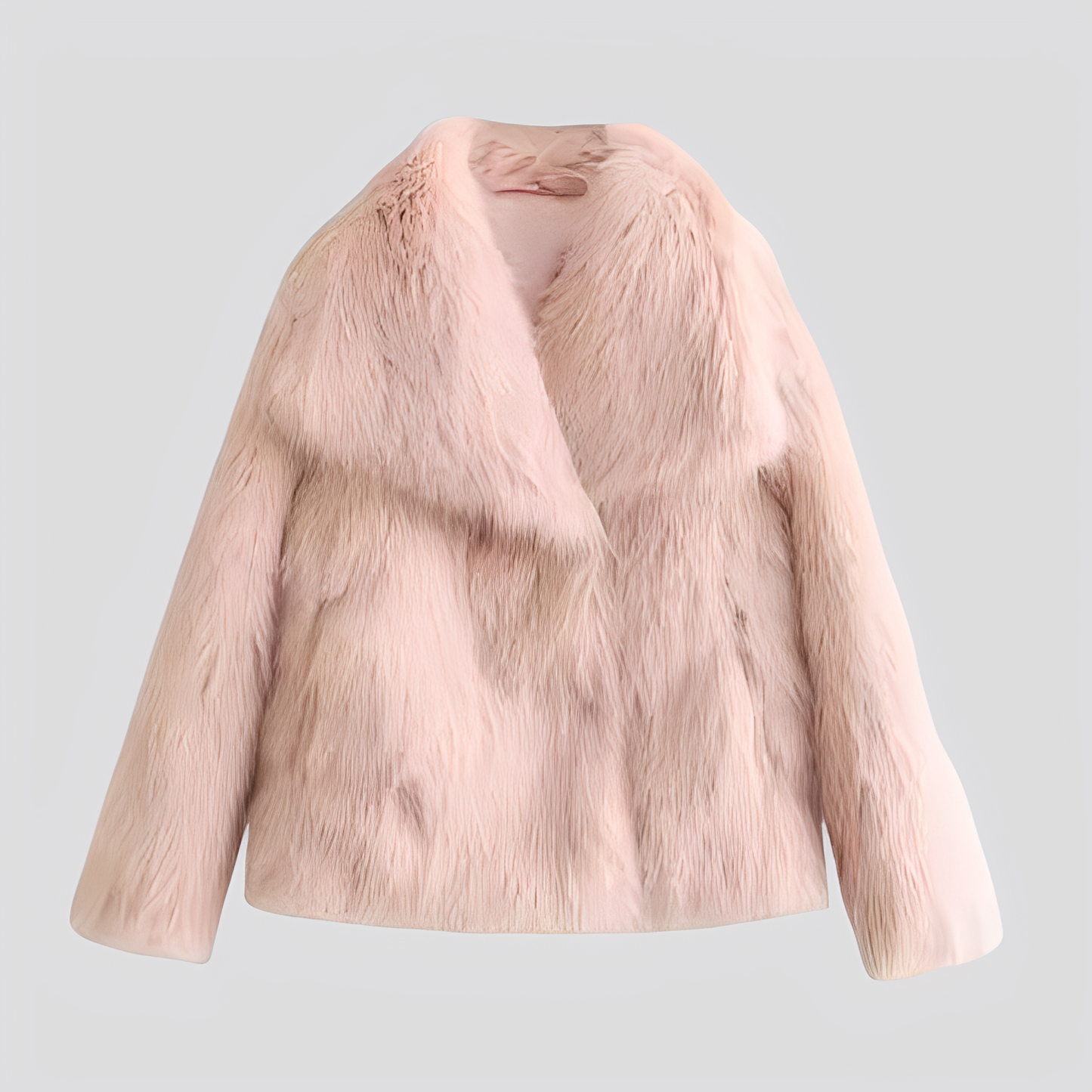 Jennifer - Modern women's jacket made of faux fur