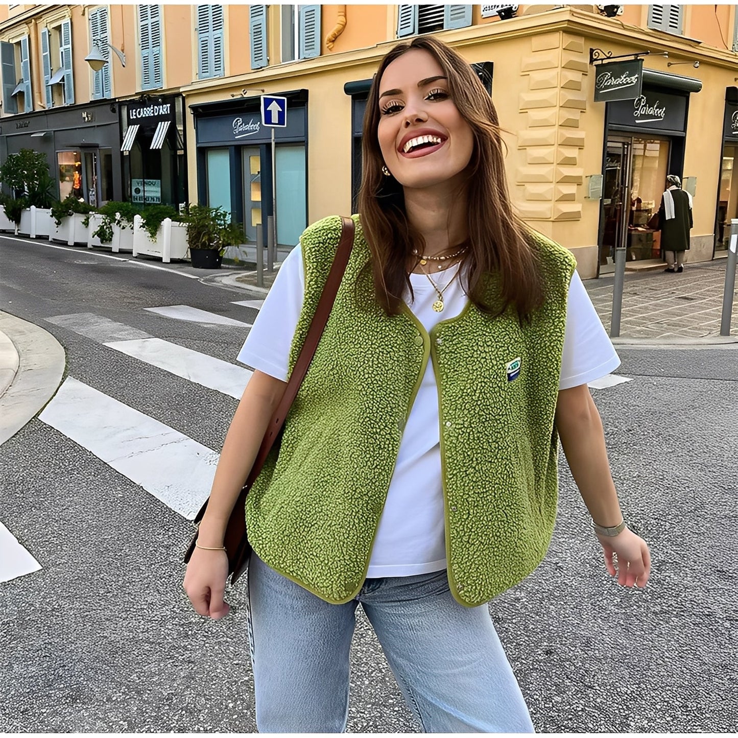 Bénédicte - Comfortable women's fleece vest