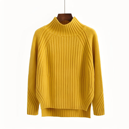 Camille - women's sweater with turtleneck