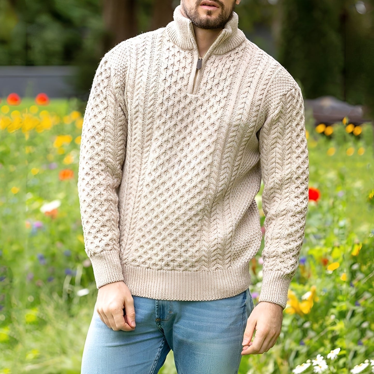 Henry - Stylish, casual cut men's sweater