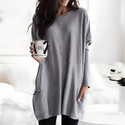 Diane - Fashionable women's sweater with long sleeves