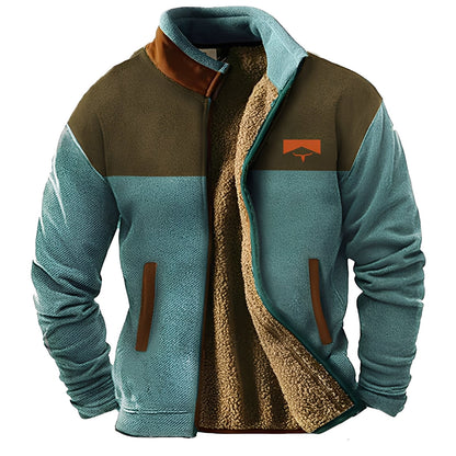 Aubert - Men's fleece jacket for outdoor activities