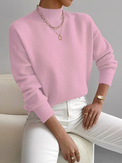 Nikkole - women's sweater with stylish and casual knit pattern