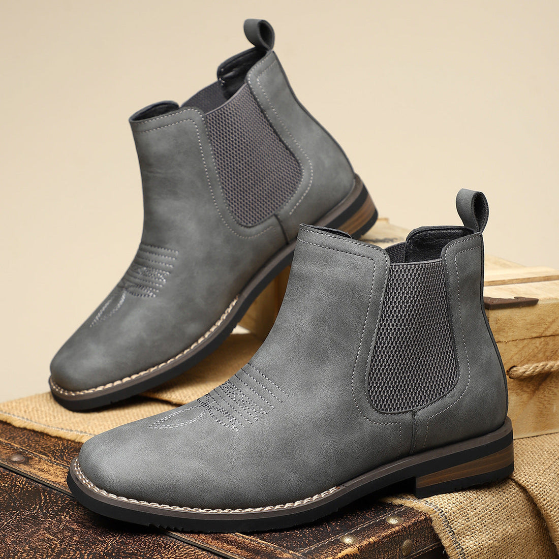 Carson - Schicke Stiefel mittlerer Höhe