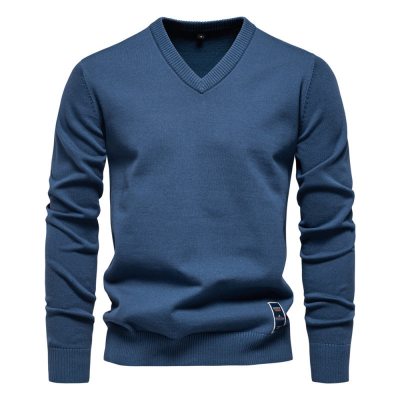 Josh - Modern V-neck Sweater for Men