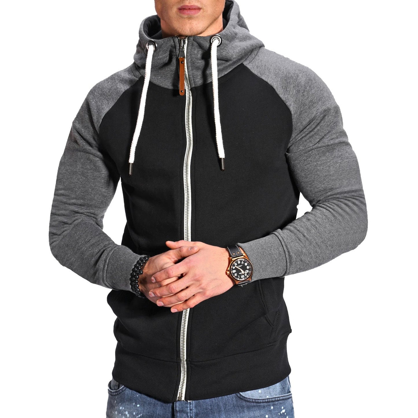 Marvin - Modern men's sports jacket with hood