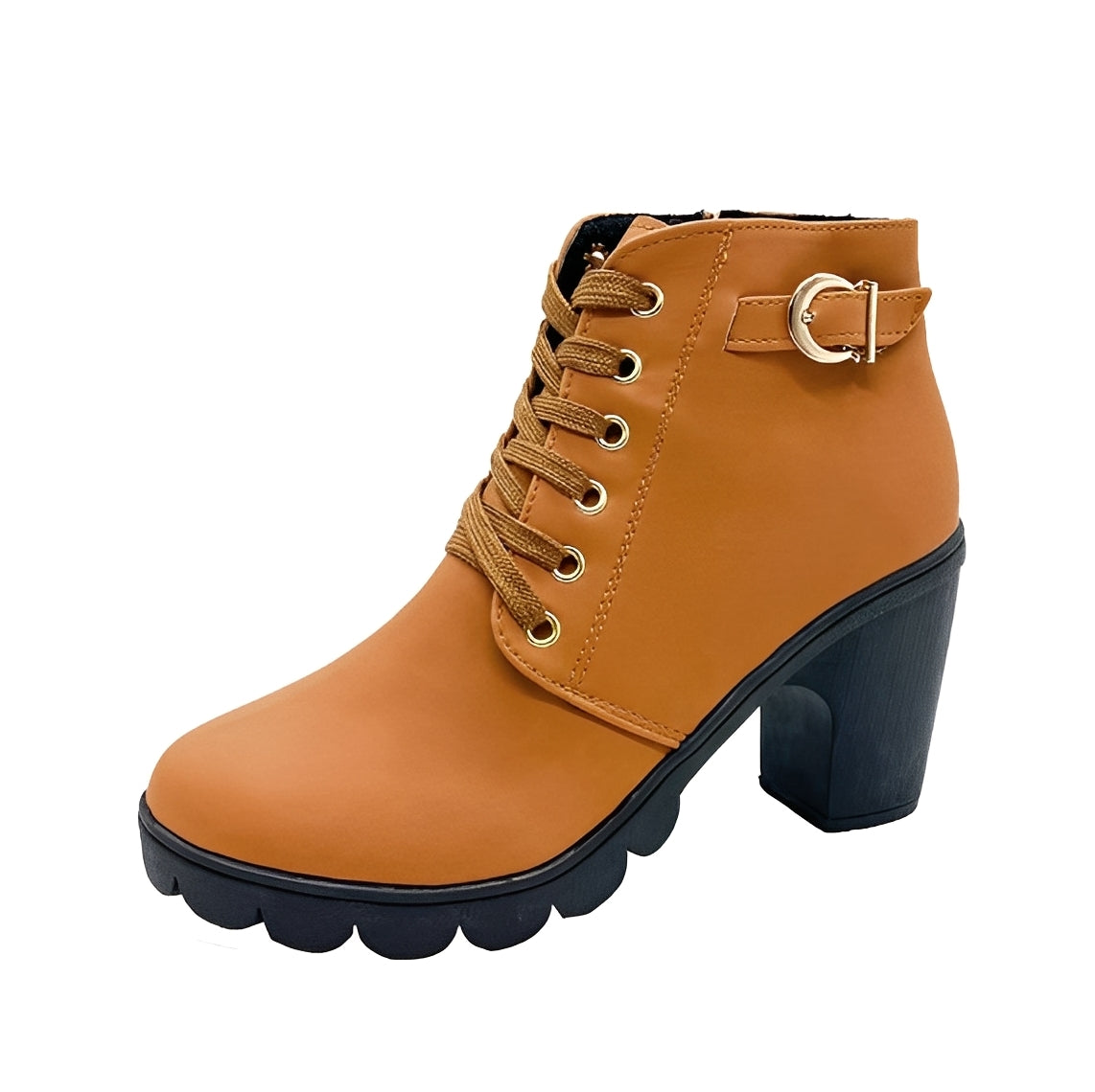 Roxanne - Trendy women's ankle boots with block heel