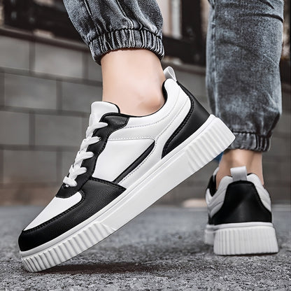 Nathan - Baskets à semelle plate modernes pour hommes