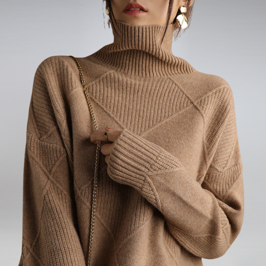Camille - Damen Rollkragenpullover