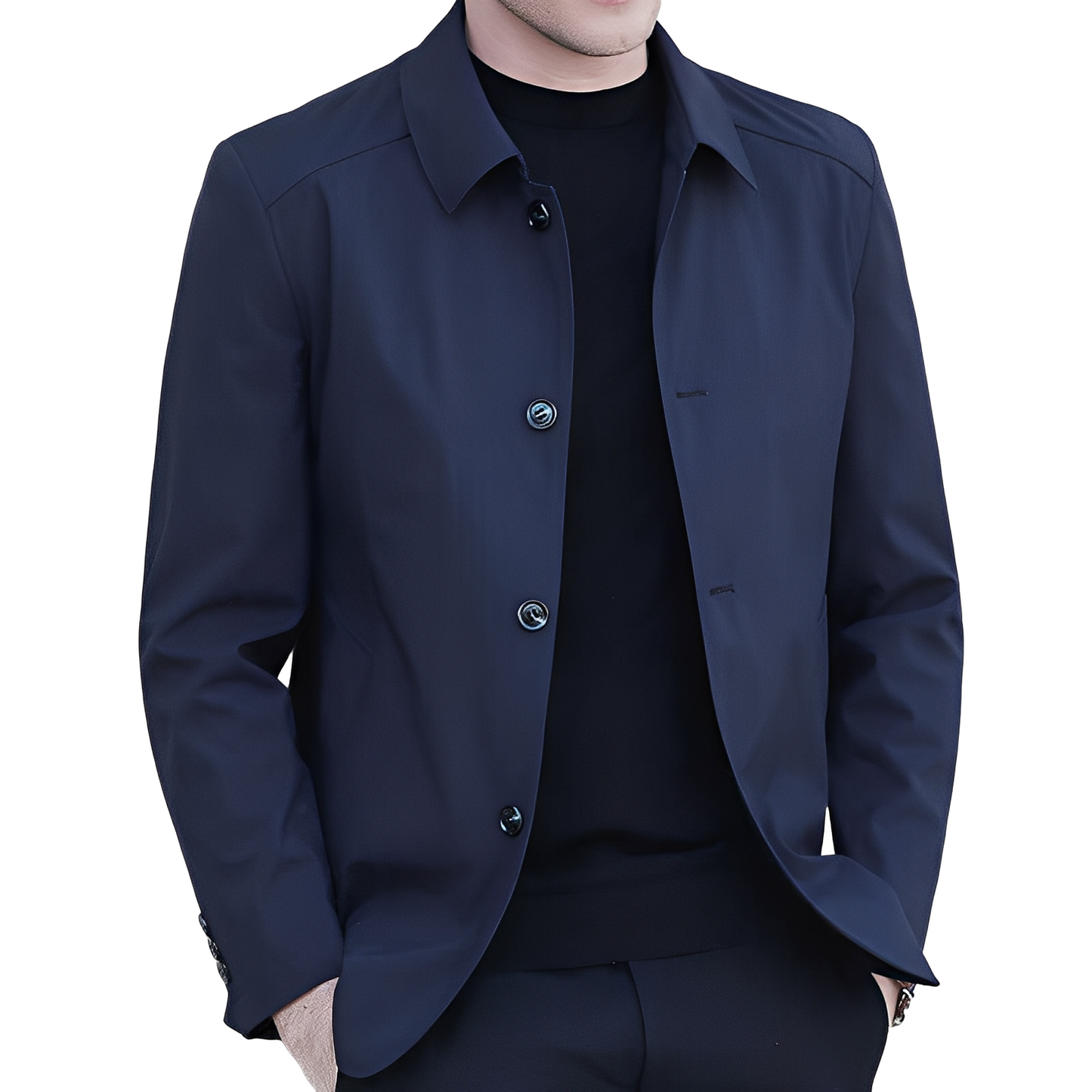 Jarred - Stylish men's jacket with buttons and pockets