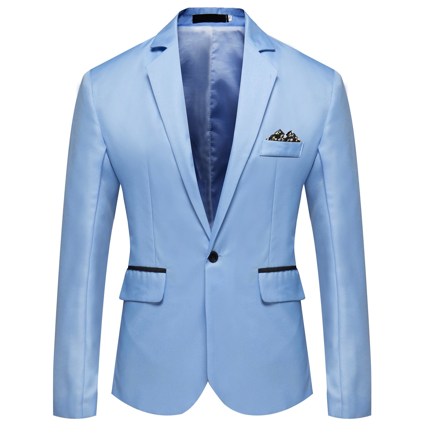 James - Elegant, tailored men's blazer with single-breasted design