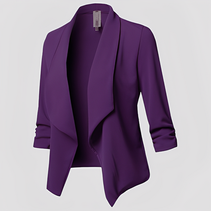Jolie - Stylish women's blazer with pleats
