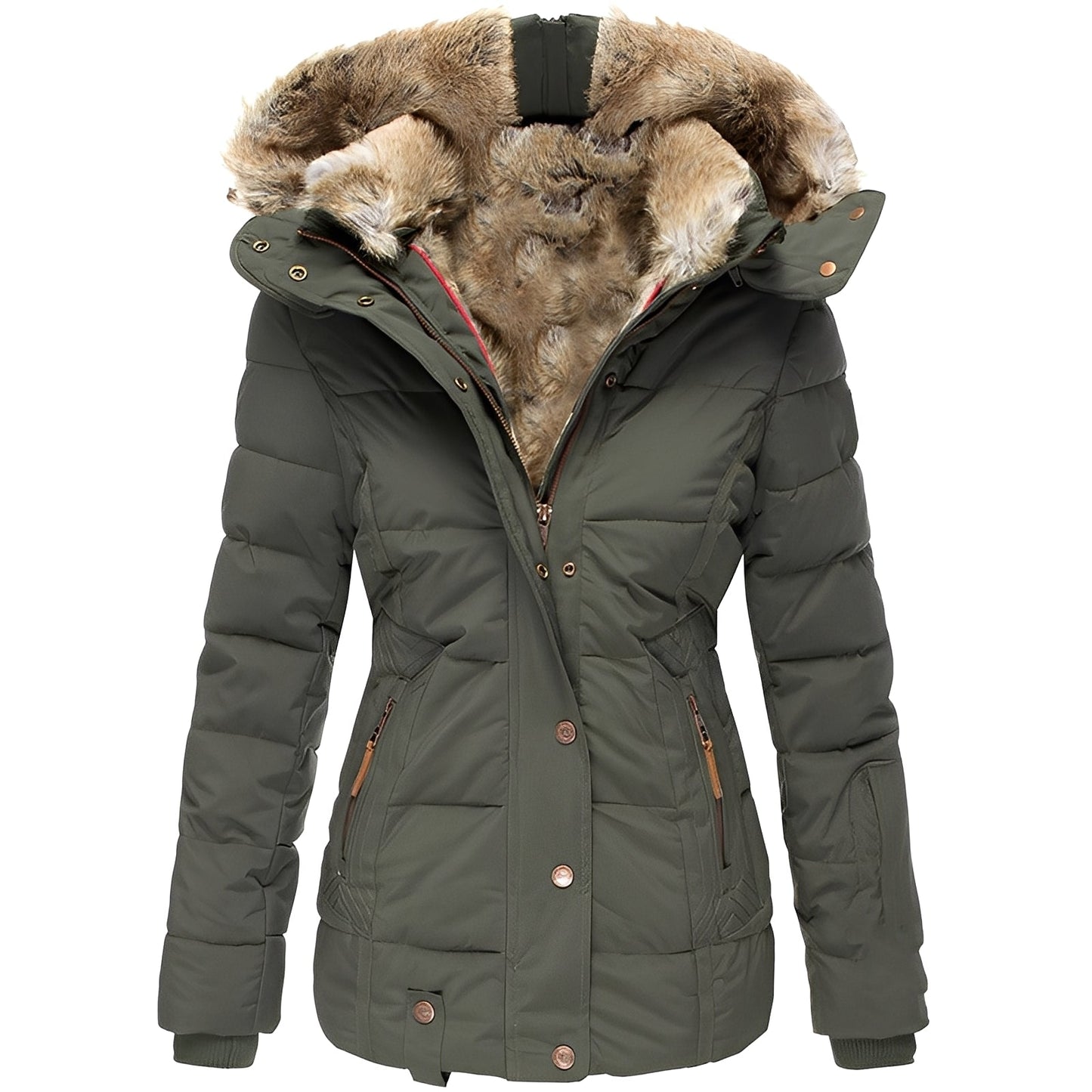 Romilly - Elegant and warm women's jacket with hood