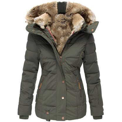 Romilly - Elegant and warm women's jacket with hood
