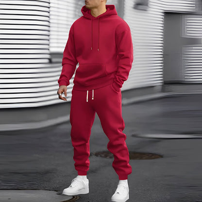 Arvel - Comfortable men's sports suit set with hood