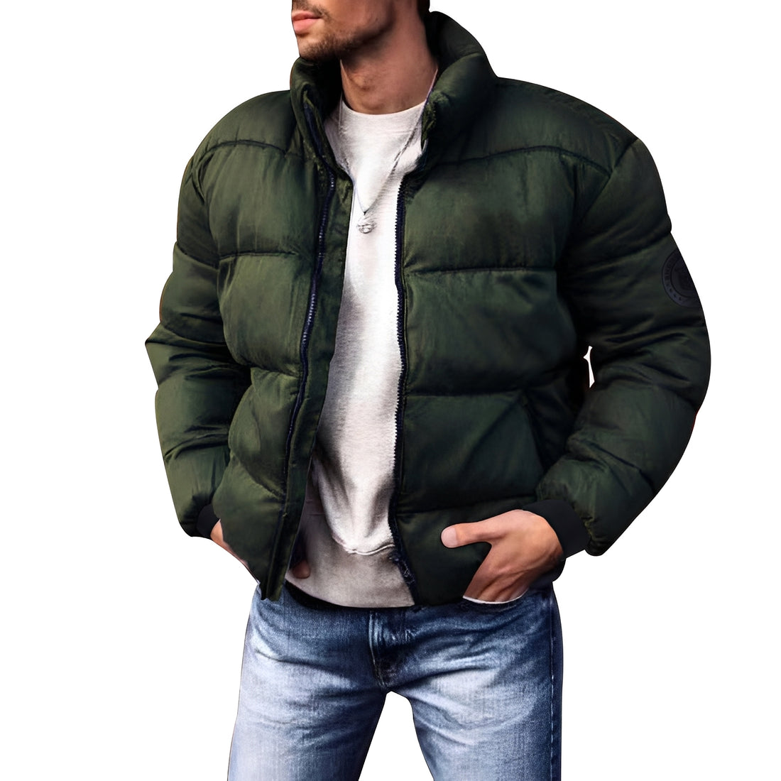 Richard - Lässige, wattierte Steppjacke für Herren