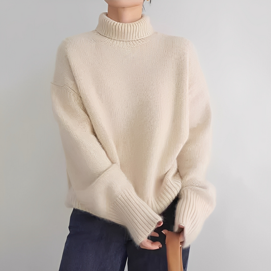 Ophélie - Stylish Turtleneck Sweater for Women