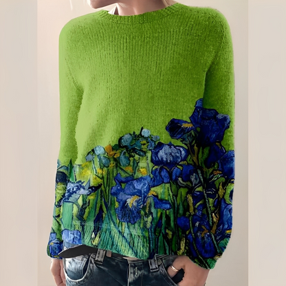 Liliane - Women's wool sweater for the winter