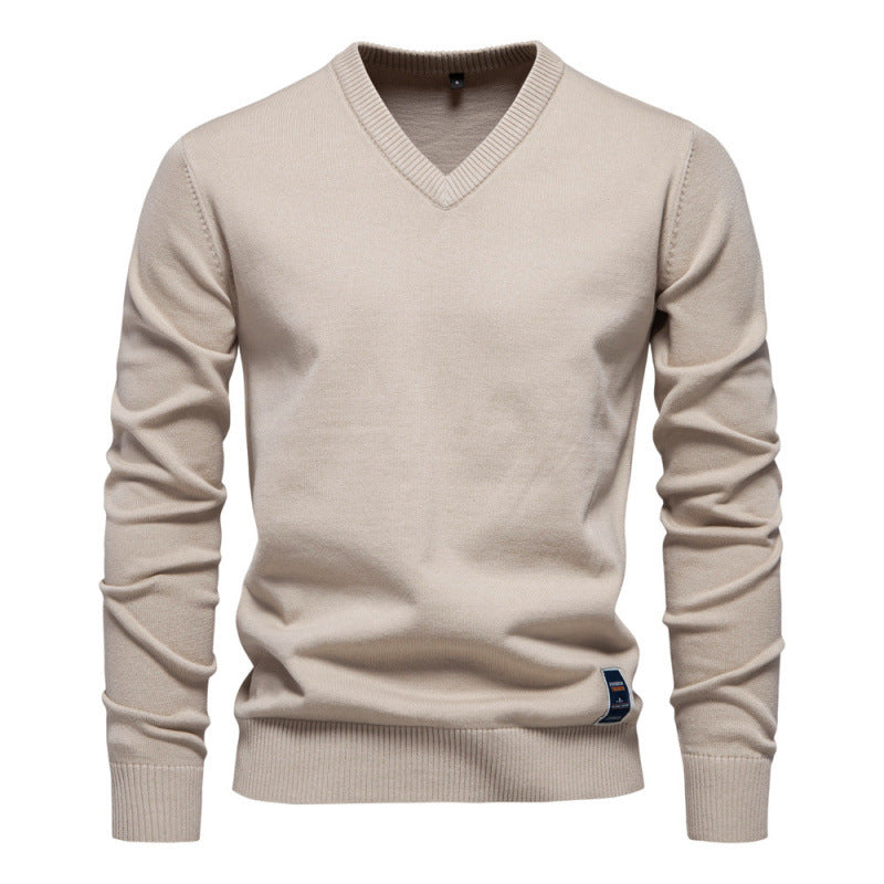 Josh - Modern V-neck Sweater for Men