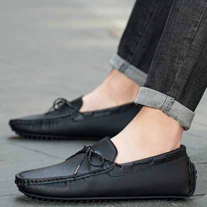 Kelly - Mocassins décontractés en cuir pour hommes