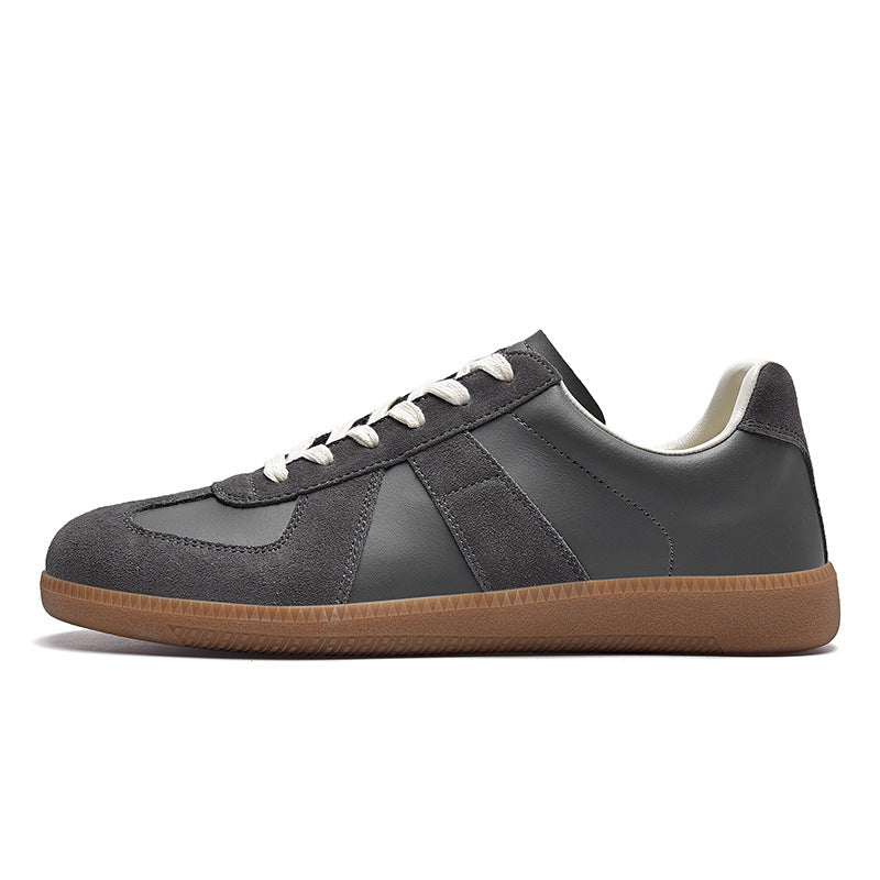 Gino - Classic men's sneakers with soft, thick sole