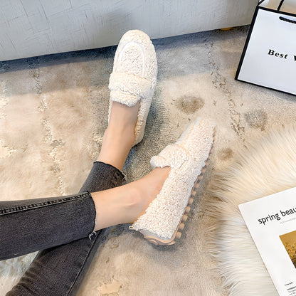 Mara - Warm winter moccasins for women