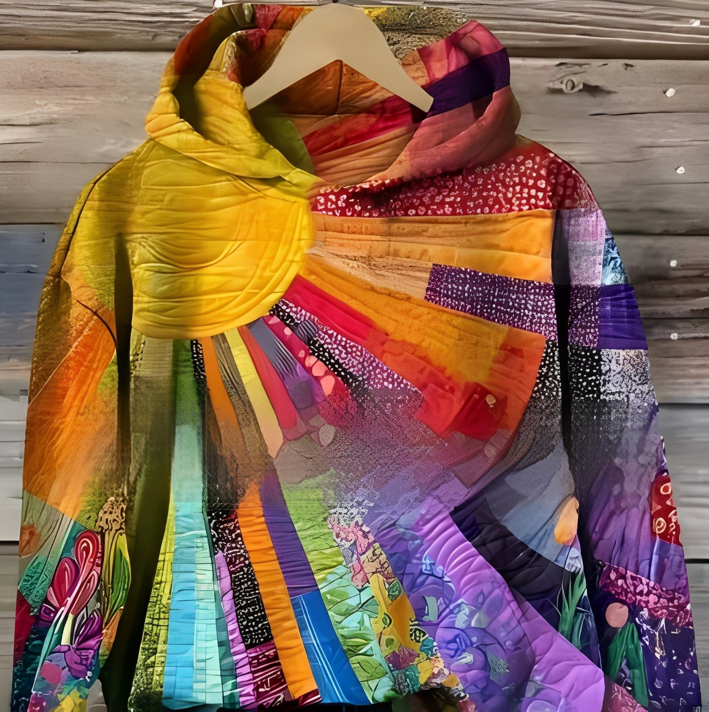 Séraphine - Hoodie with digital print for women