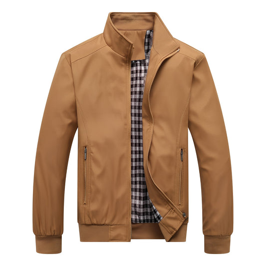 Edward - Men's Jacket with Modern Zipper
