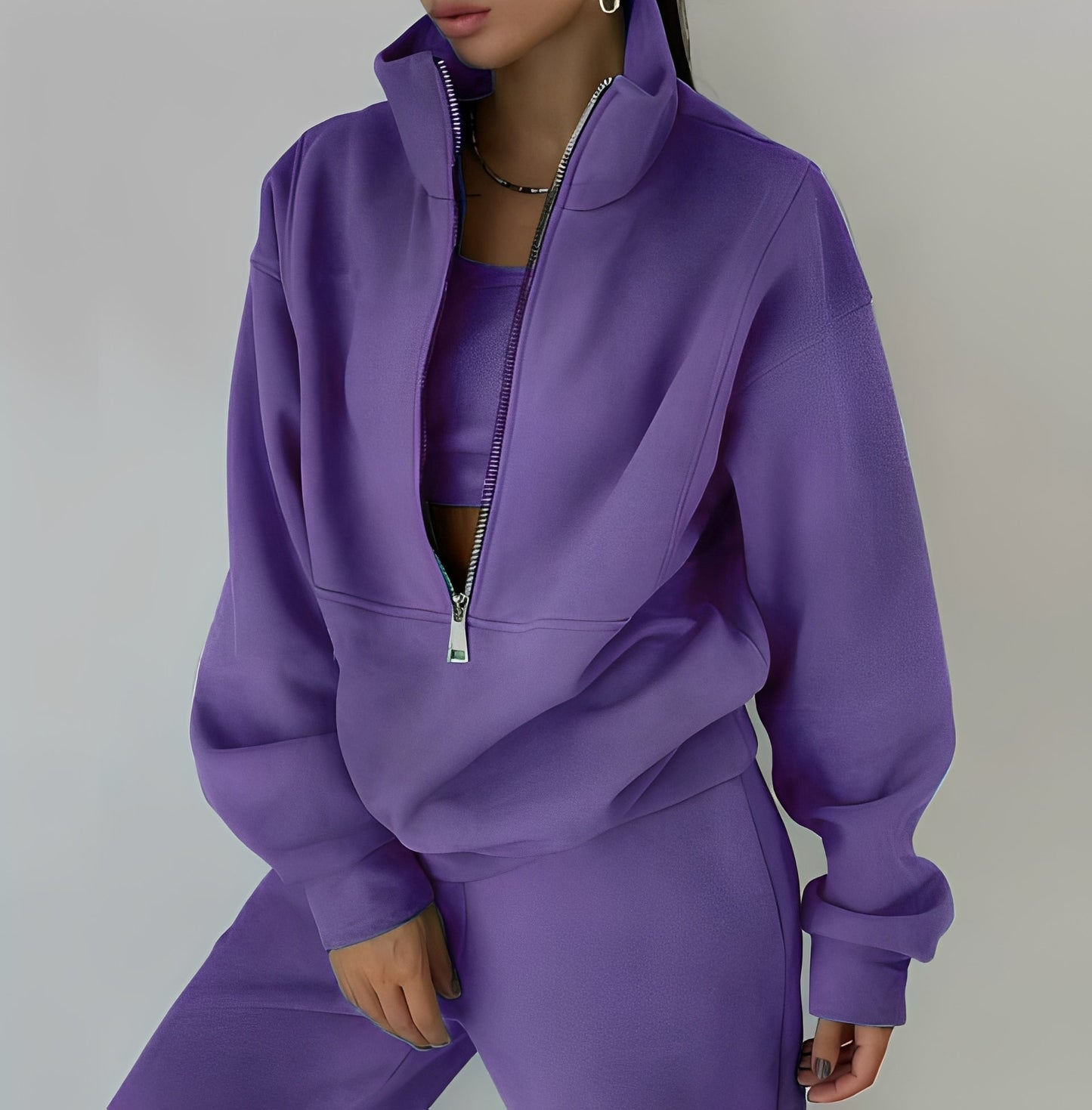 Mélissa - Loose Oversize Set made of Terry Cloth, Two-Piece