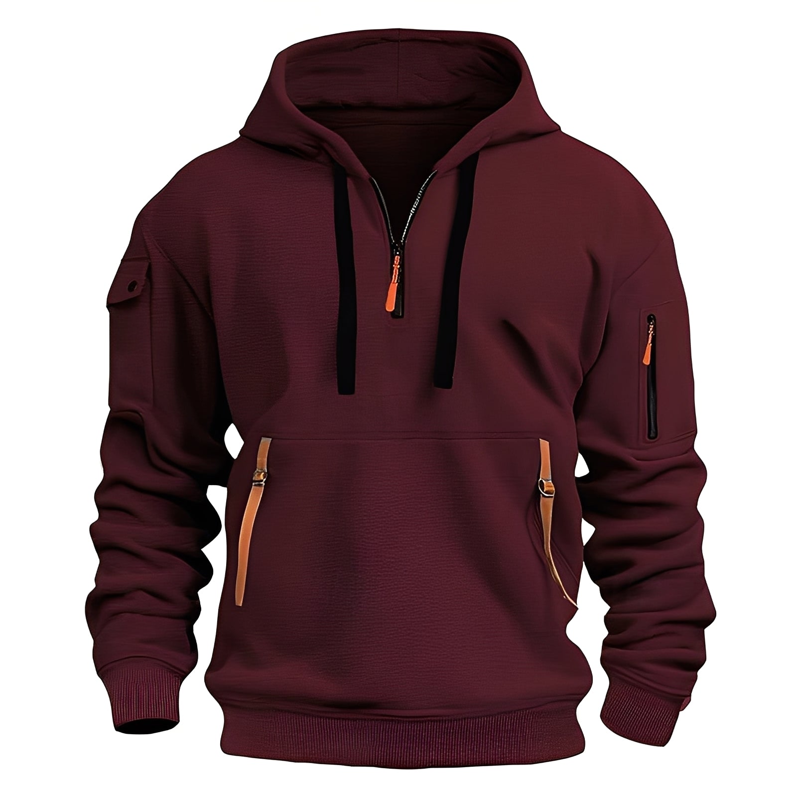 Burton - Stylischer Hoodie mit halbem Reißverschluss