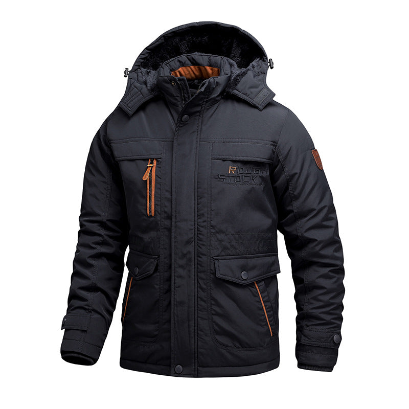 Gideon - versatile waterproof men's coat with hood