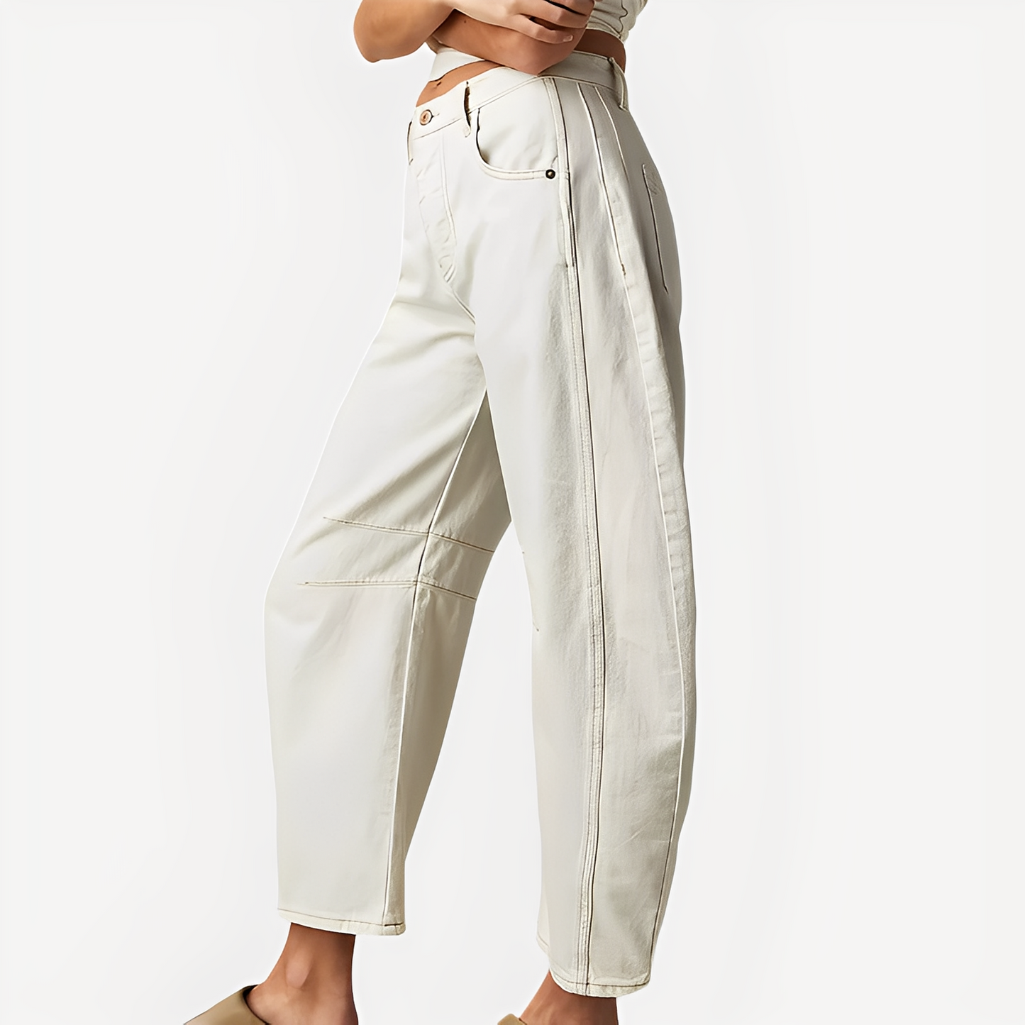 Celestine - women's jeans with wide, classic-inspired style