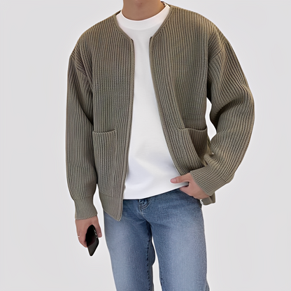 Declan - Trendige Herren-Strickjacke