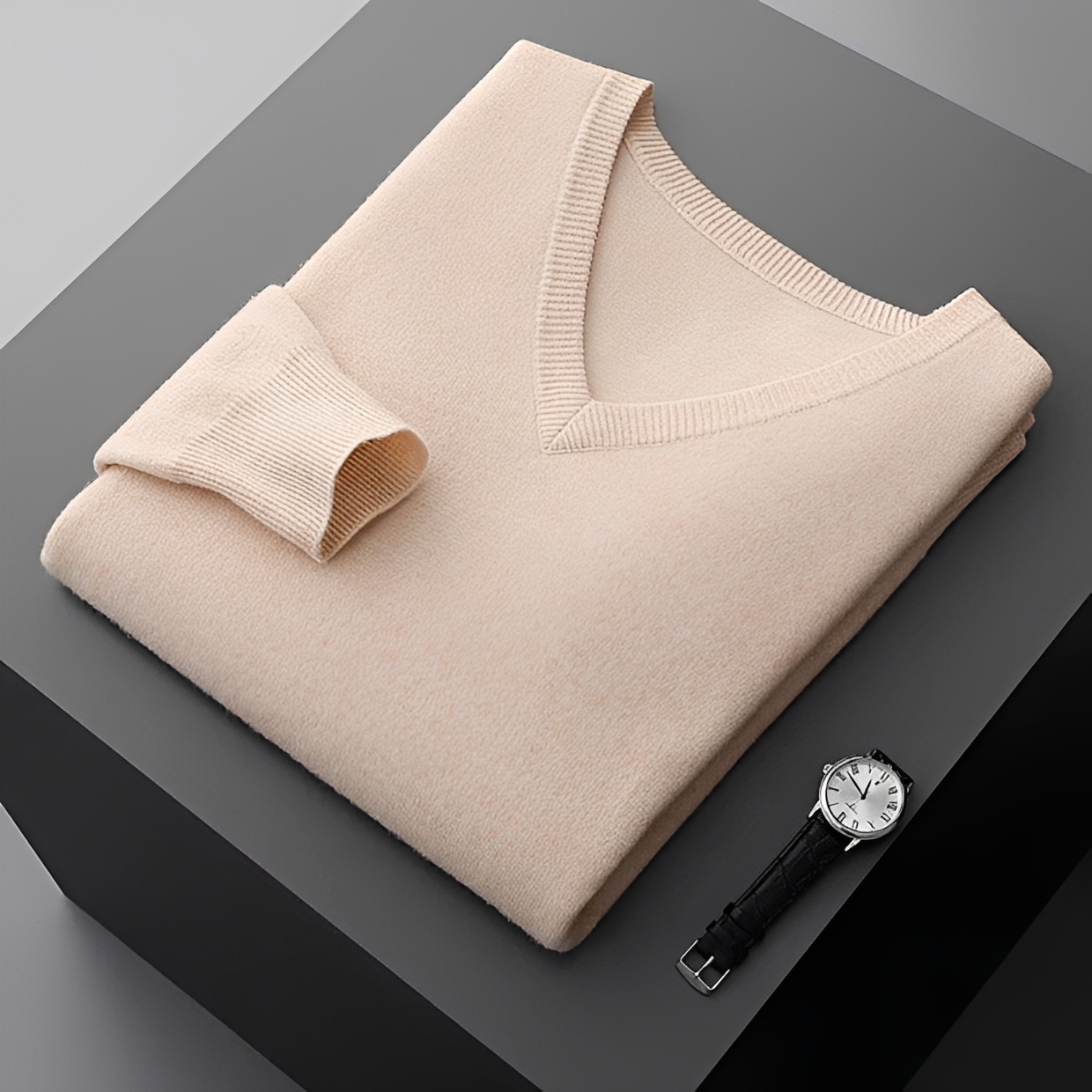 Walter - Gemütlicher V-Pullover