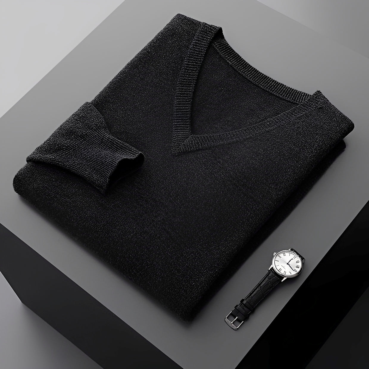 Walter - Gemütlicher V-Pullover