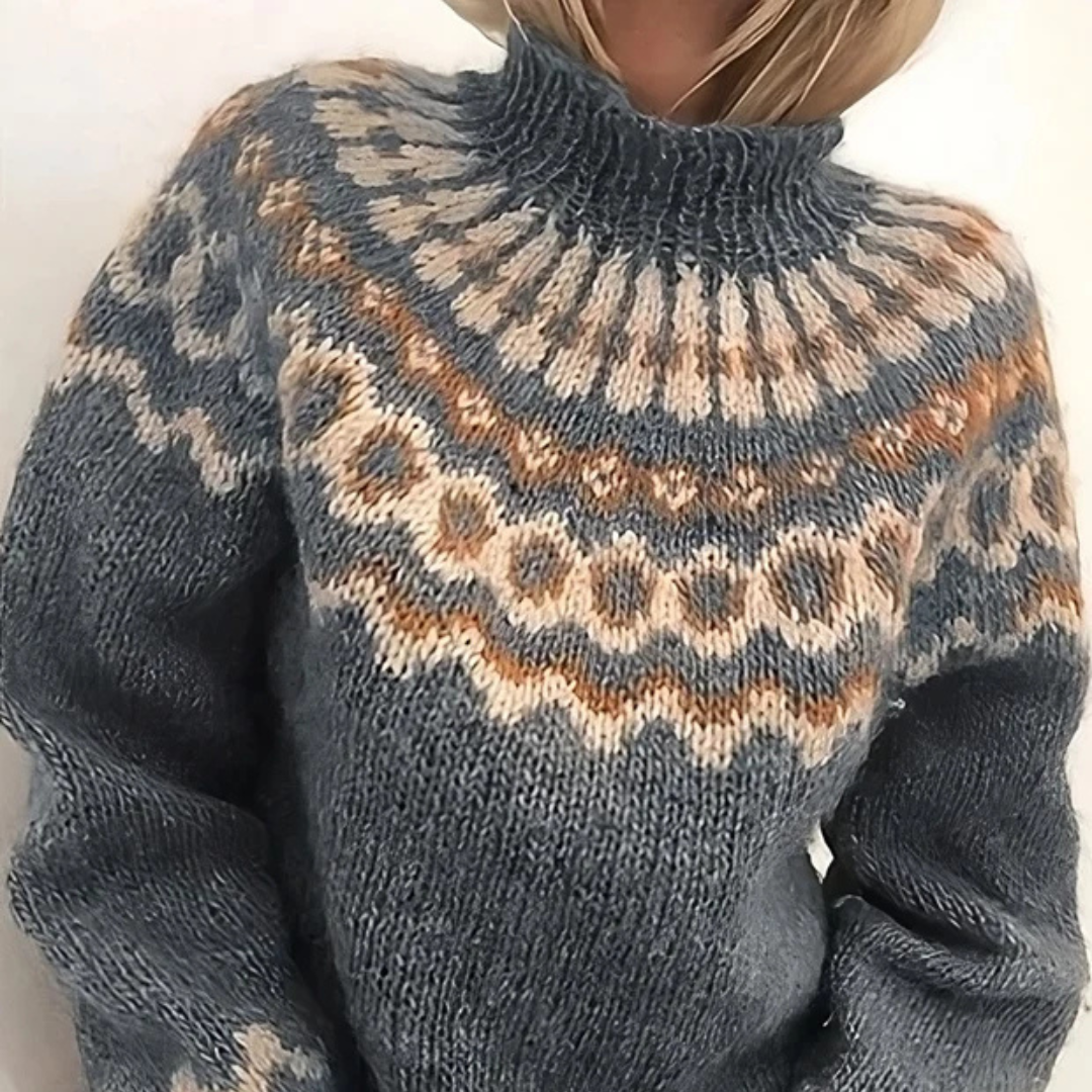 Oona - Eleganter und gemütlicher Rollkragenpullover